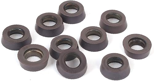 X-DREE - Herramienta de fresado de carburo redondo de 0.394in de diámetro gris 10 piezas (Herramienta de fresado de torno de máquina Carburo redondo