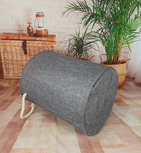 Image of Round Laundry Basket Storage Bins Nursery Hamper Gift Baskets for Home,Office,Home Decor
