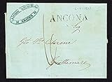 grottammare meteo Partenza: Ancona LaVecchiaScatola 1845 Lettera Prefilatelica da Ancona a Grottammare