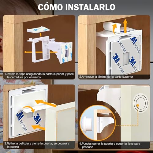 Mejores comprativas On-line Cerraduras de seguridad magnéticas - solo los mejores. 9 Imagen adicional