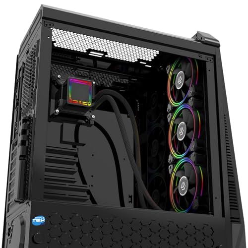 Radiateur liquide CPU 360mm silencieux SIMPLETEK RGB Gen1 multi-socket Intel LGA 1200 et 1700