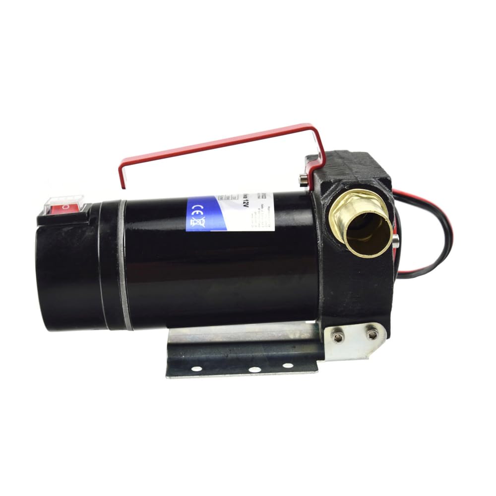 POMPA GASOLIO 12V TRAVASO DIESEL/LIQUIDI 40l/min PORTATILE G01022 GEKO