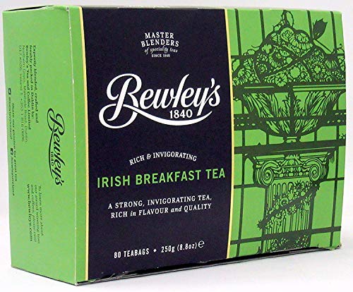 Bewleys Irish Breakfast Tea 250 g 80 Tea Bags (2-Pack)