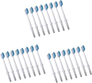 Healeved 24pcs Replacement Brush Heads for Oral Irrigator Accessories Brush Heads for Flosser Professional Water Toothpick Oral Irrigator Replacement