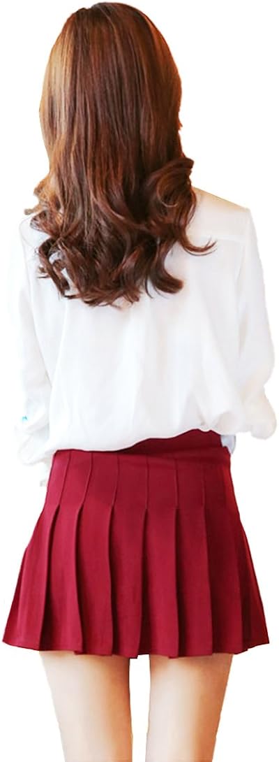 Beautifulfashionlife Girl`s Short Pleated School Dresses for Teen Girls Tennis Scooters Skirts: Clothing