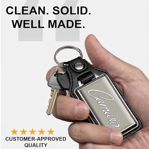Image of Brotherhood Car Key Chain for Camaro - Classic Models Keychain for Men and Women Gift Key Ring - -