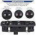 Power Window Switch Master Window Door Lock Control Compatible with 2008-2012 Jeep Liberty, 2009-2010 Dodge Journey, 2007-2012 Dodge Nitro Replaced 4602632AH 4602632AD, 1 AUTO, 8+13 Pins, Green Light