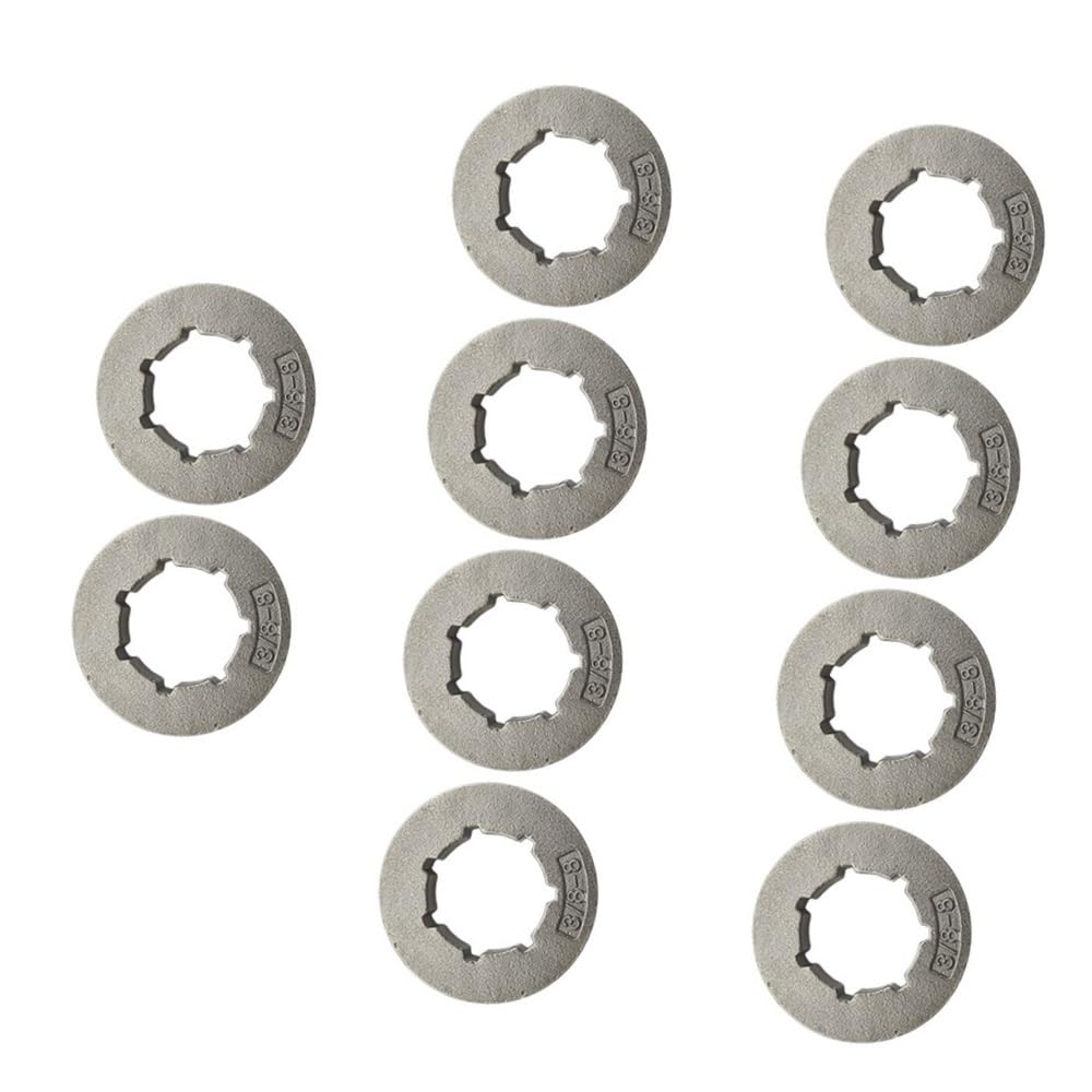 Pignon tronçonneuse 3/8 8T 22mm pour modèle 365 372xp bague entraînement chaîne