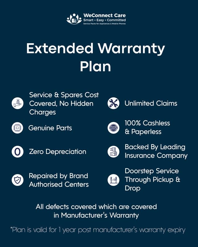 Image of 1 Year Accident, Liquid & Screen Damage Protection Plan and 1 Year Extended Warranty Plan for Smart Phones Price Rs.65001 to Rs.70000 (E Mail Delivery) Oppo Vivo Samsung Realme