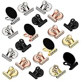 KRATZFEST - Mit Flanell auf der Rückseite werden die Gegenstände gut geschützt. Man braucht nichts zu sorgen, die Kratzer auf der Metalloberfläche zu haben. Eine sehr praktische Magnetklammer. Die Dinge werden aufgeräumter und übersichtlicher auf dem Kühlschrank aussehen.