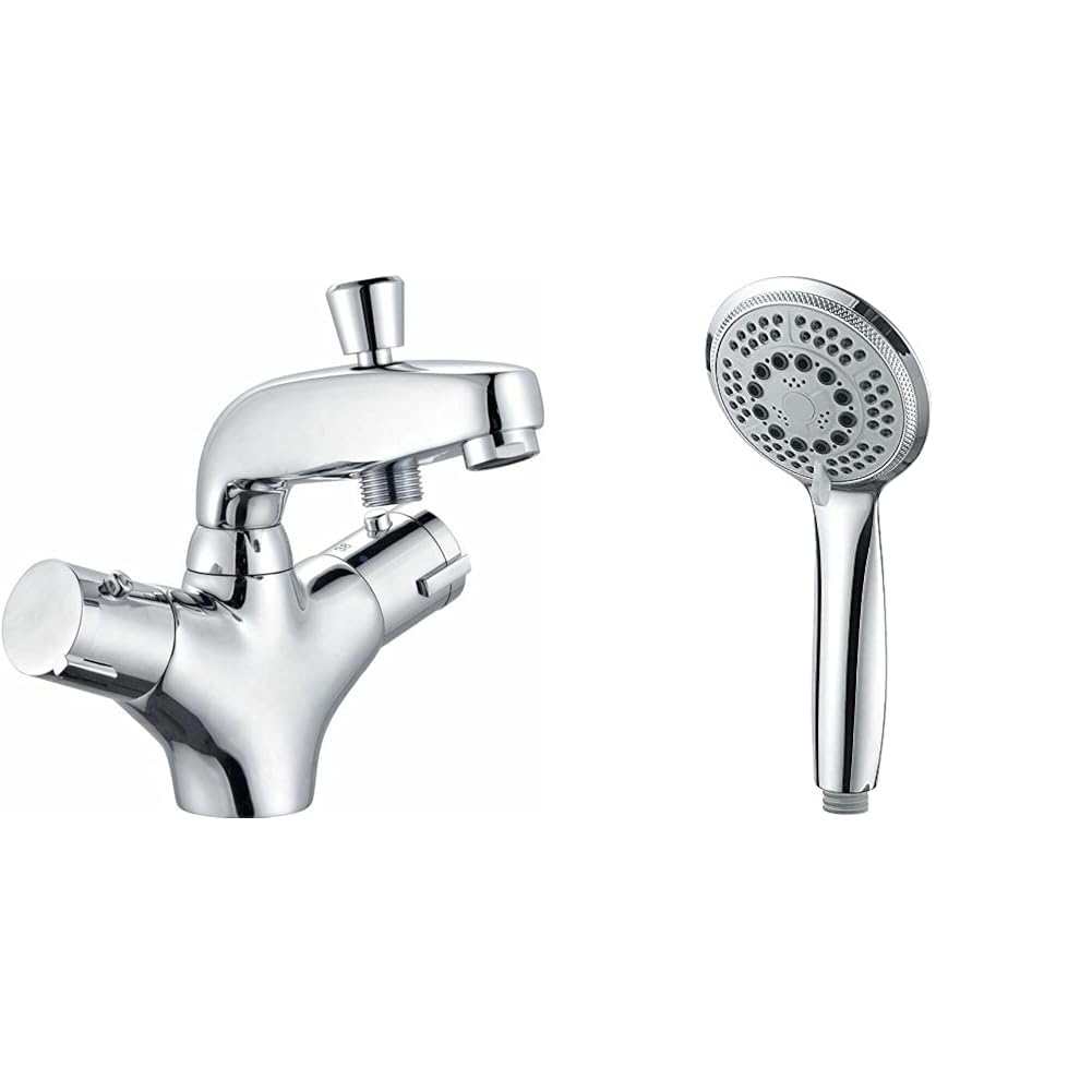 Mitigeur Volga 2 thermostatique et pommeau Grifema pour stopper les variations de température