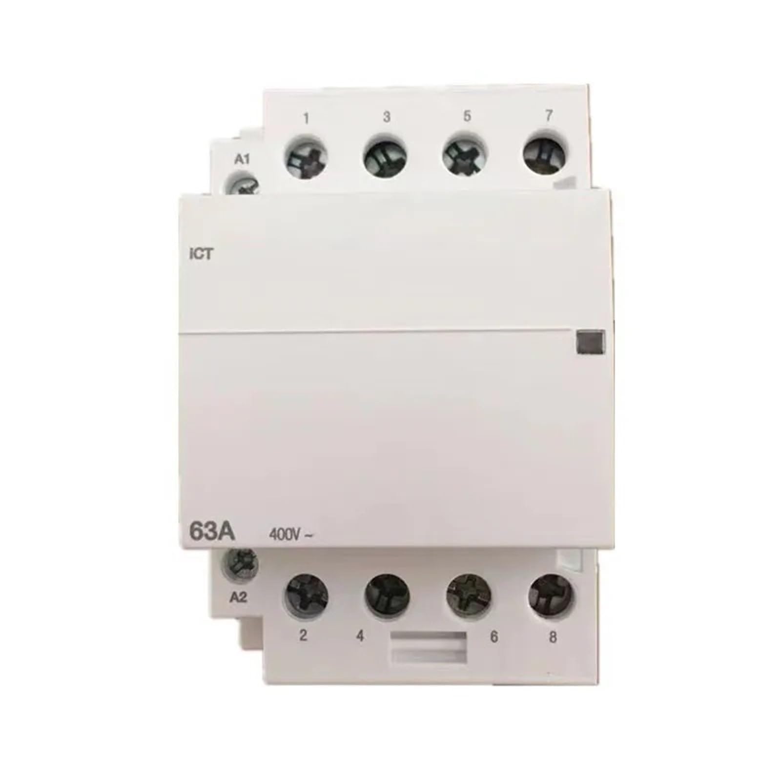 WTEPNQQDI ICT-63A 40A 100A 4P Modular Contactor 2P 4NO or 2NO2NC 110V 220V Automatic Household Din Rail Type(40a 2no2nc Ac220v)