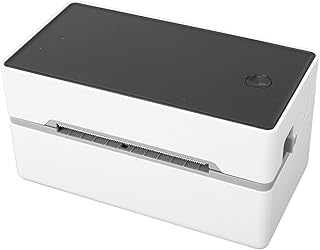 Thermal Printing Machine, 150mms Speed, US Plug, 100-240V Label Printer, Multifunctional for Barcode Self-Adhesive Labels