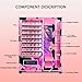 Large-Capacity Custom Beauty Vending Machine with Sample Exhibit Shelf, Self-Service Hair Eyelash Cosmetics Makeup Skincare Perfume Vending Machine, for Commercial, Shopping Mall & Beauty Salons