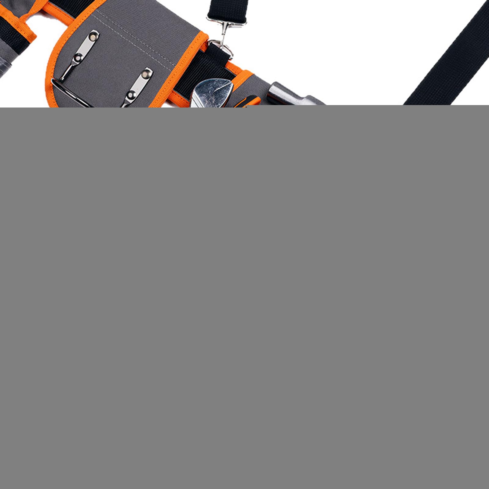 Ceinture À Outils Pour Hommes Détachable Avec 2 Pochettes Magnétiques
