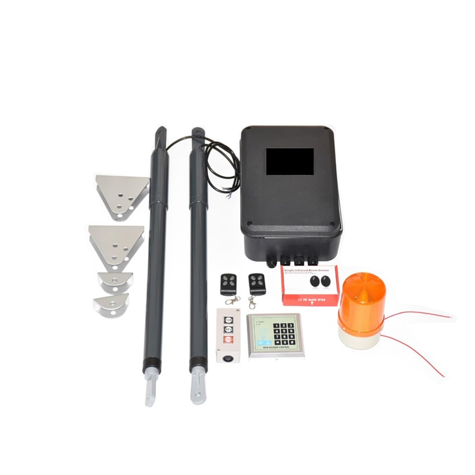 12VDC 200kg na liść elektryczny siłownik liniowy silnik automatyczny GSM zestaw do otwierania bramy skrzydłowej z silnikiem opcjonalnymi akcesoriami Stabilny i Niezawodny(1)