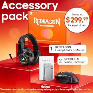 LG Gram 17 Laptop for Business, Intel Ultra7 258V, 32 GB RAM 8533MT/s, 2 TB SSD, Copilot+ PC, 17" 2560x1600 Touchscreen, WiFi 7, Win11 Pro, Backlit KB, W/RECOLX AI Voice Recorder, REDRAGON Accessories