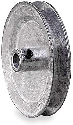 V-Belt Pulley, 5/8"Fixed, 3.5"Od, Zamak3