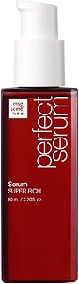 MISEENSCENE Perfect Super Rich Serum with Argan Oil - Korean Hair Essence for Damaged Hair Repair, Anti-Frizz Nourishment, 2.7 fl oz