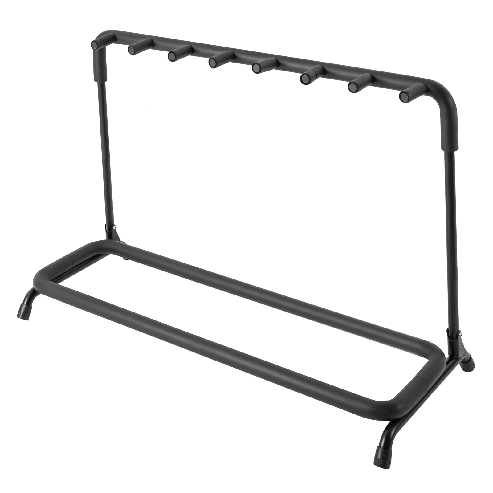 Supporto pieghevole per chitarra portatile multiplo supporto per chitarra in metallo, supporto per 7 chitarre elettriche, supporto per chitarra acustica, supporto imbottito per la casa, lo