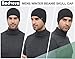Bodvera Mens Winter Beanie Hat Warm Knit Cuffed Plain Toboggan Ski Skull Cap (3 Patterns)