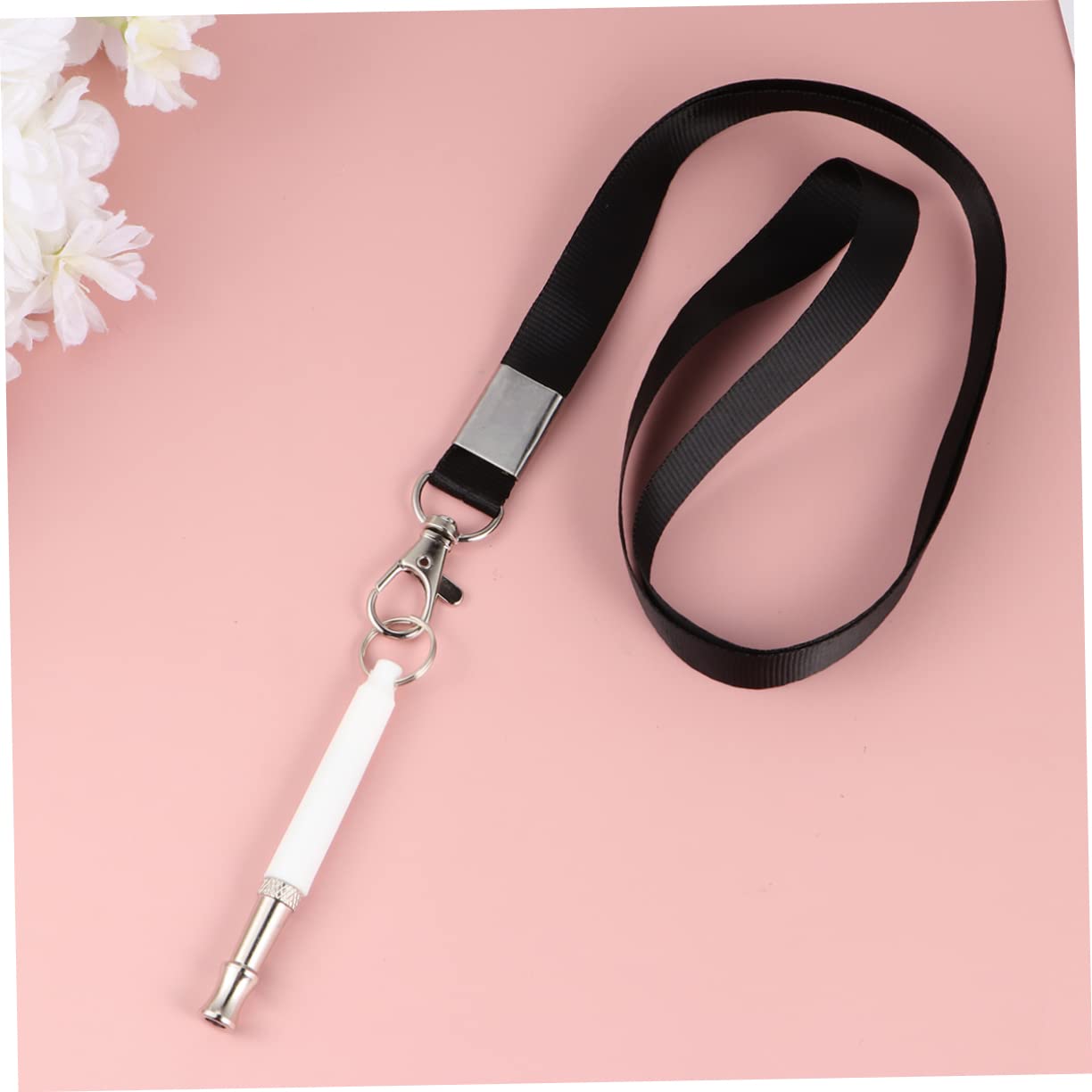 BCOATH Dog Training Whistle Set 2pcs for Stop Barking with Lanyard Portable for Small to Large Dogs