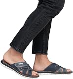 Rieker 25199, Mules Homme, Bleu (Denim/Jeans), 43 EU - 5