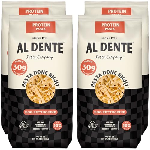 Al Dente Protein Pasta Egg Fettuccine – 30g High Protein