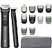 Philips Multigroom Series 9000, 15-in-One Beard Trimmer and Hair Clipper with OneBlade, 2x Original Blades for Face, Head and Body, 27 Length Settings (0.2-20 mm) (Model MG9531/15)