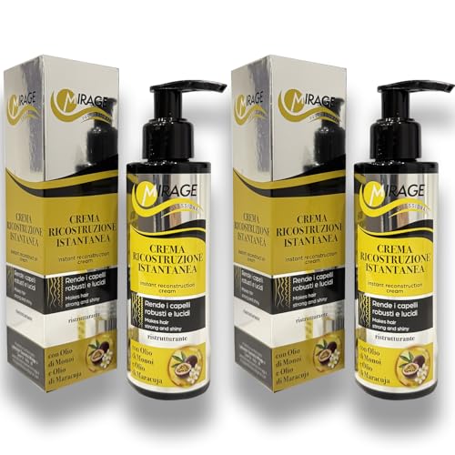 Mirage Professional Crema Ricostruzione Istantanea, Trattamento d'urto per capelli gravemente
