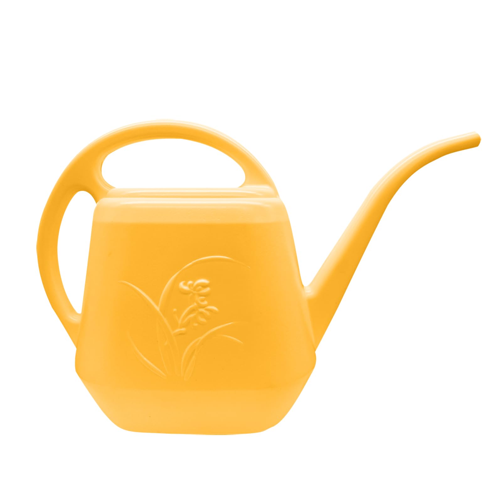 Hand Plant Watering Can - Orange- 1/2 Gallon