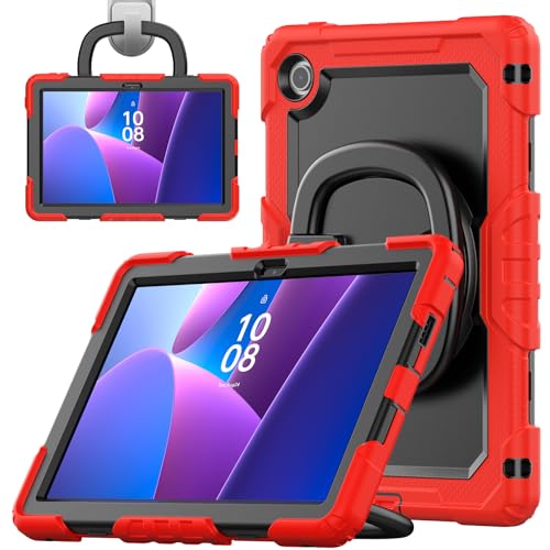 Coque de protection Lenovo Tab 10.1 antichoc évite les chutes avec bandoulière