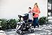 Joovy Caboose Ultralight Graphite Stroller, Sit and Stand, Tandem Stroller, Black