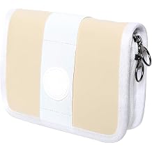 CURTIS Mega Tuba Mouthpiece Pouch - Coated Nylon with Zipper, 5 Piece Beige