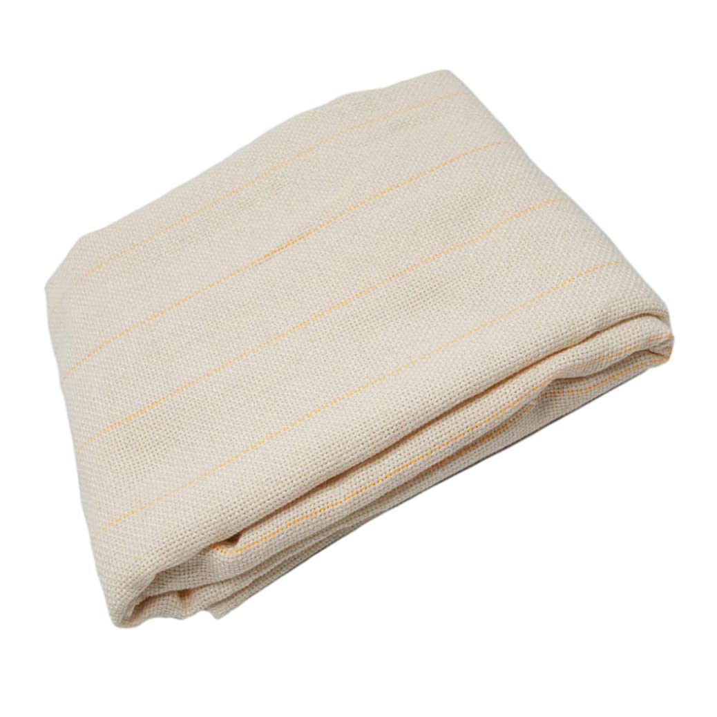 Bonalake Punch Needle Cloth Needlework Fabric Monks Cloth Punch Needle Embroidery Rug 1x1m monks for fabric needlework