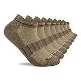 yingDi Copper Socks Moisture Wicking No Show Low Cut Sport Socks Size L Green Pack of 4 pairs