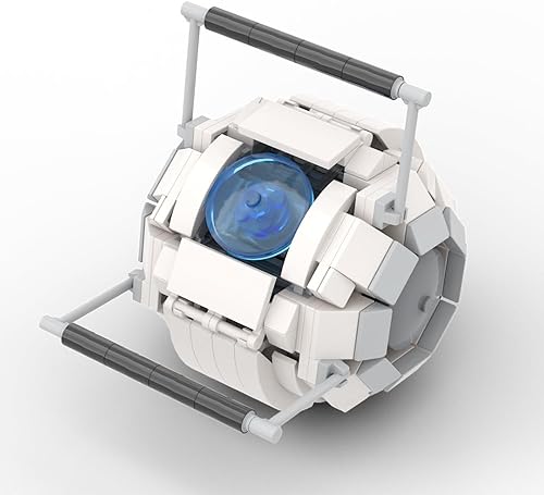 Portal 2 Wheatley - Kit de construcción de juego, impresionante portal de batalla, figura de acción de Glados, modelo de juguete, robot científico,