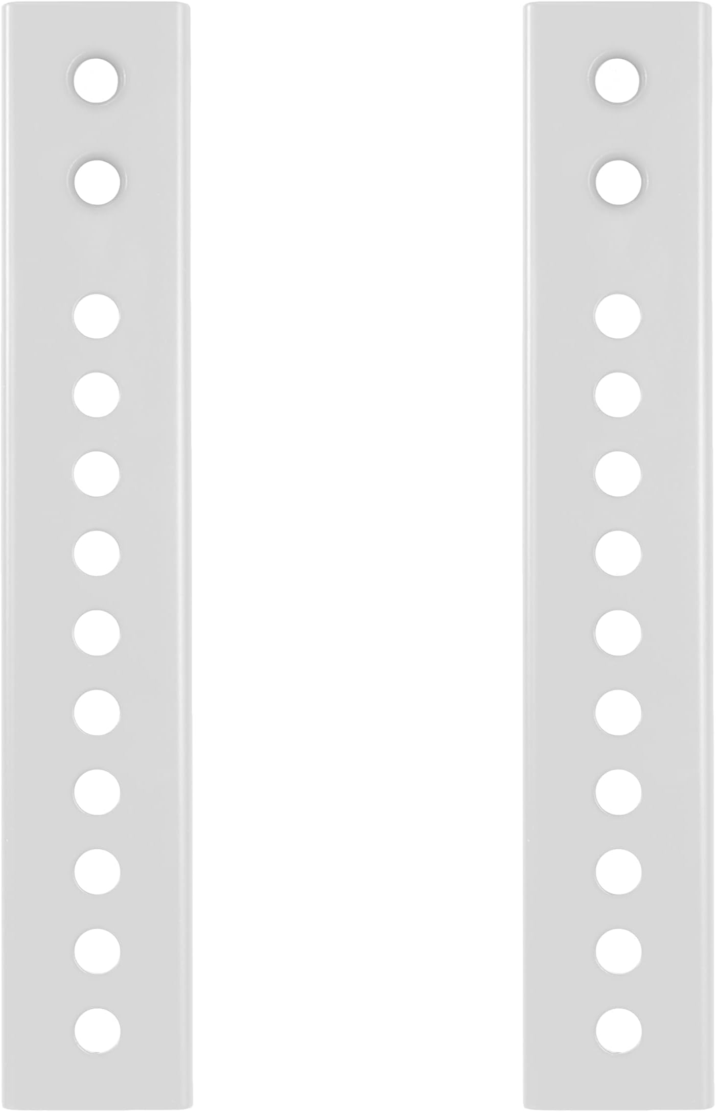 VIVO Vertical VESA Extender Plate Bracket Kit Designed for Low VESA Pattern TV’s, Fits TV Ceiling Mounts, 2 Brackets, White, MOUNT-AD165W