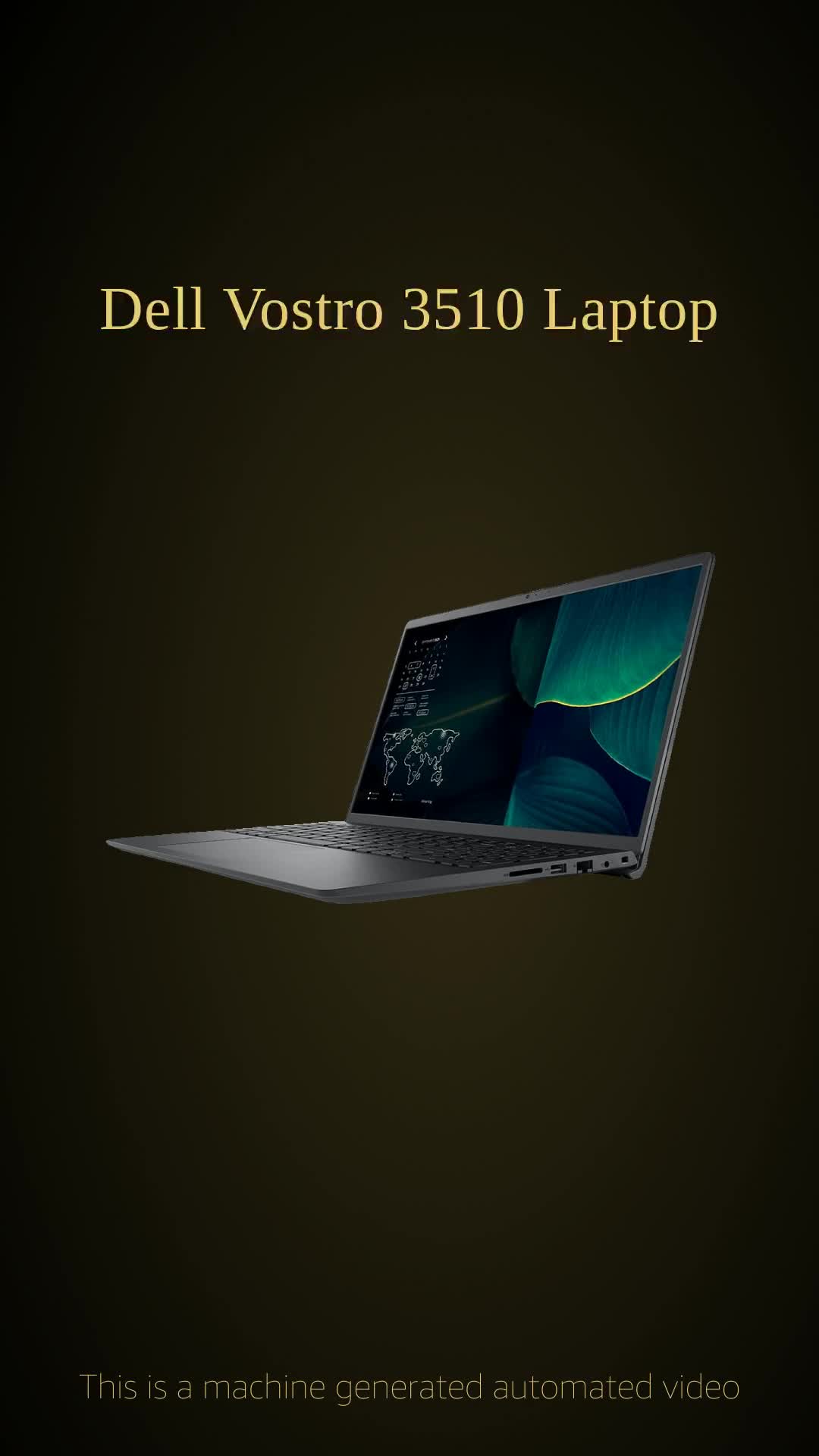 Dell Windows Vostro 3510 Laptop, Intel Core i3, Win 11 + MS Office