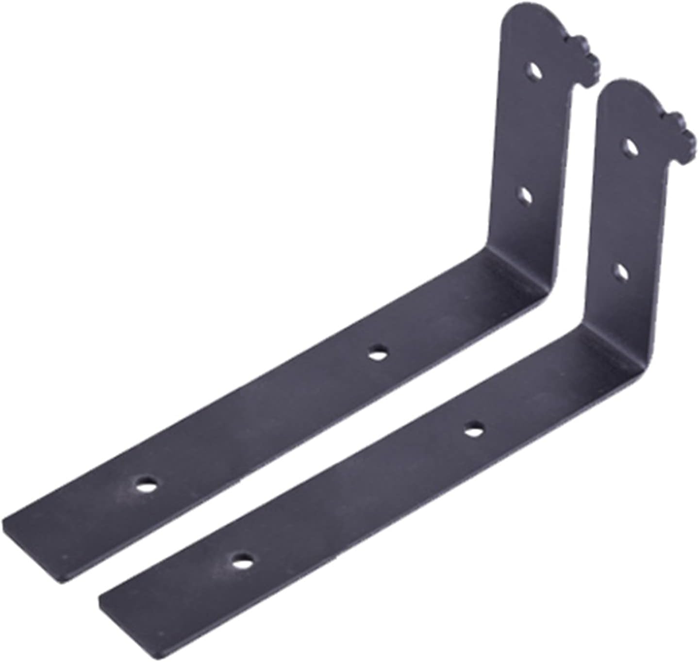 l shape brackets, L Brackets for Shelves Right Angle Corner Bracket Wall Mounted Corner Brace Shelves Support,for Home Decoration Storage Organizer,3 mm Thick,Load 80kg,1 Pair(Color:2 Pcs,Size:20cm) (