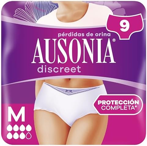 usonia Discreet Braguitas Para La Incontinencia Plus, Talla M, Pa...