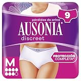 usonia Discreet Braguitas Para La Incontinencia Plus, Talla M, Pack de 18, Bloquea Pérdidas Y Olores, Cómodas Y Discretas