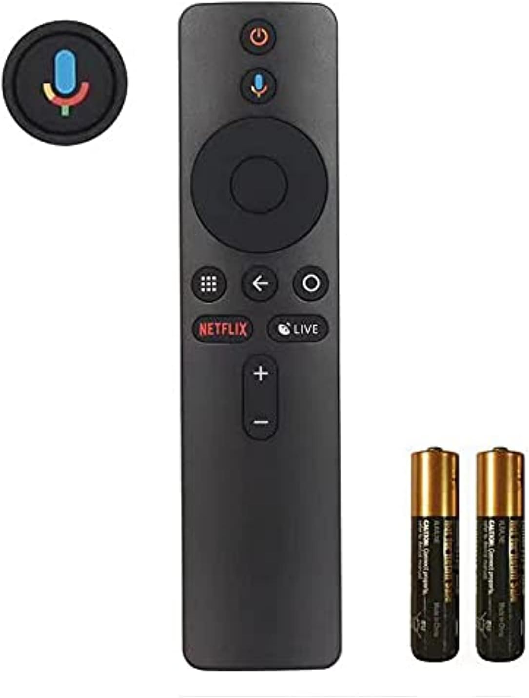 New Voice Remote Control Work with Xiaomi Mi Box S XMRM-006 Controller with Batteries