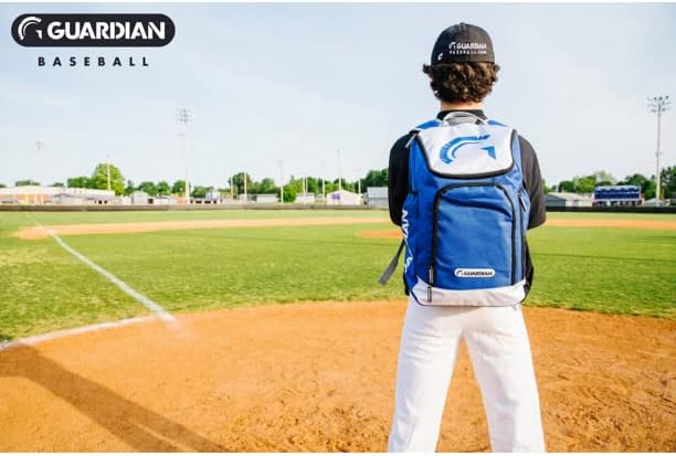 Miniatura 5 de Guardian Titan - Bolsas de béisbol para niños y jóvenes, bolsa de béisbol para niños, bolsa duradera para bates juveniles, capacidad para dos