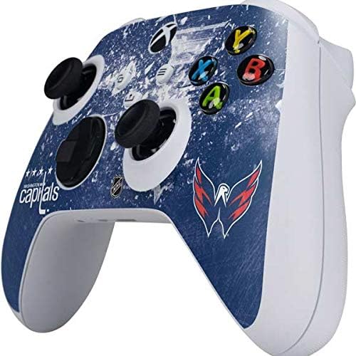 Skinit Decal Gaming Skin Compatible with Xbox Series S Controller - Officially Licensed NHL Washington Capitals Frozen Design