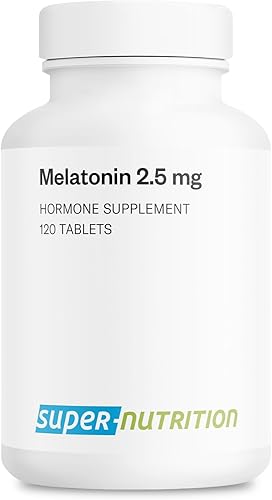 Miniatura 1 de Supersmart Melatonina 2.5 mg (acción ultra rápida) – Suplemento natural de disolución rápida de melatonina | Sabor natural a menta | Sin OMG – Sin