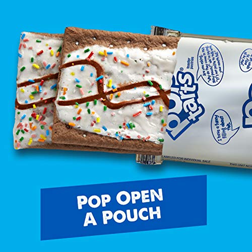 Pop-Tarts, Breakfast Toaster Pastries, Frosted Hot Fudge Sundae, Proudly Baked in the USA, Value Pack, 13.5oz Box (Pack of 8) - Thumbnail 7