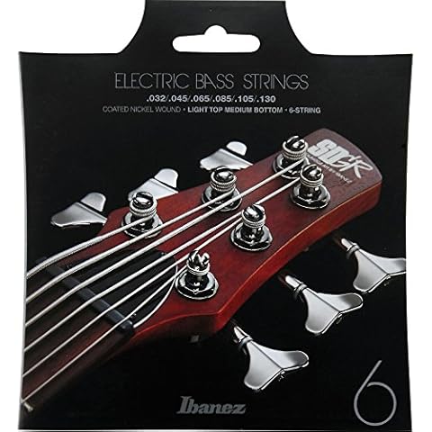 Ibanez IEBS6C Nickel Bass Guitar Strings Set Cover