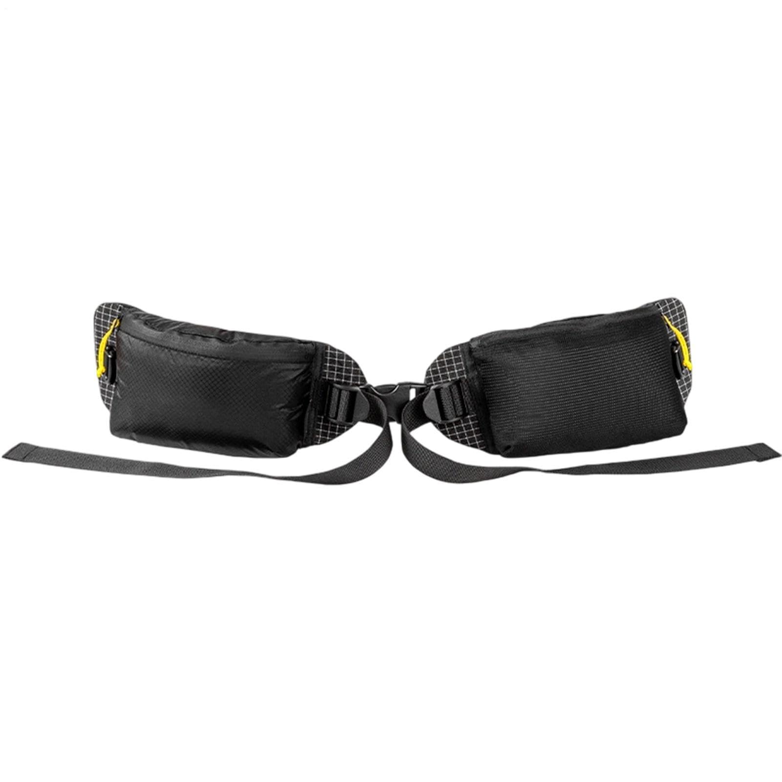 Sac banane léger et imperméable avec plusieurs compartiments, Noir , Siehe | Sac banane de sport adapté pour les voyages, la randonnée, la marche, la course, le camping, le fitness, l'extérieur