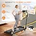 bigzzia Walking Pad with Incline 7%, Foldable Treadmills for Home 1-8KM/H